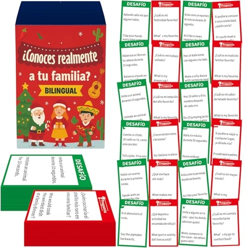 Christmas Party Games - Spanish and English 15 years and up