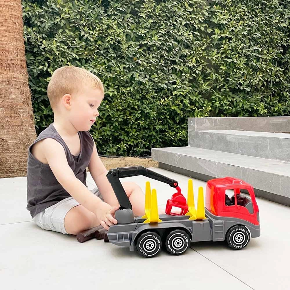 Timber Truck - 45 cm with Crane and Logs