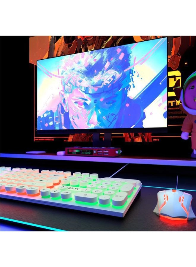 Generic Zhaoyin Mechanical Feel Keyboard Mouse Suit - Wired