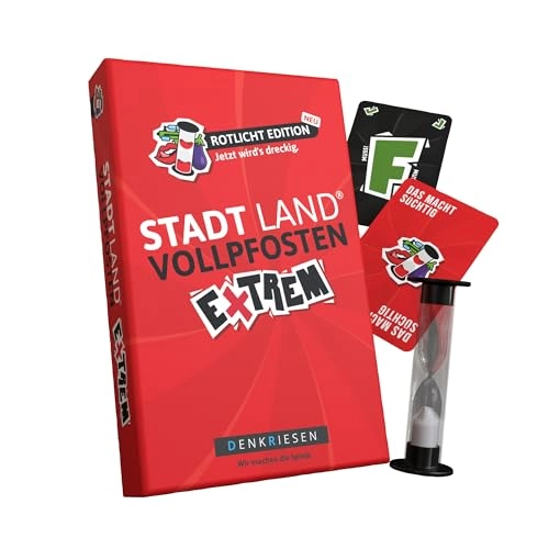 Stadt Land Vollpfosten® Extreme: Red Light Edition (German)