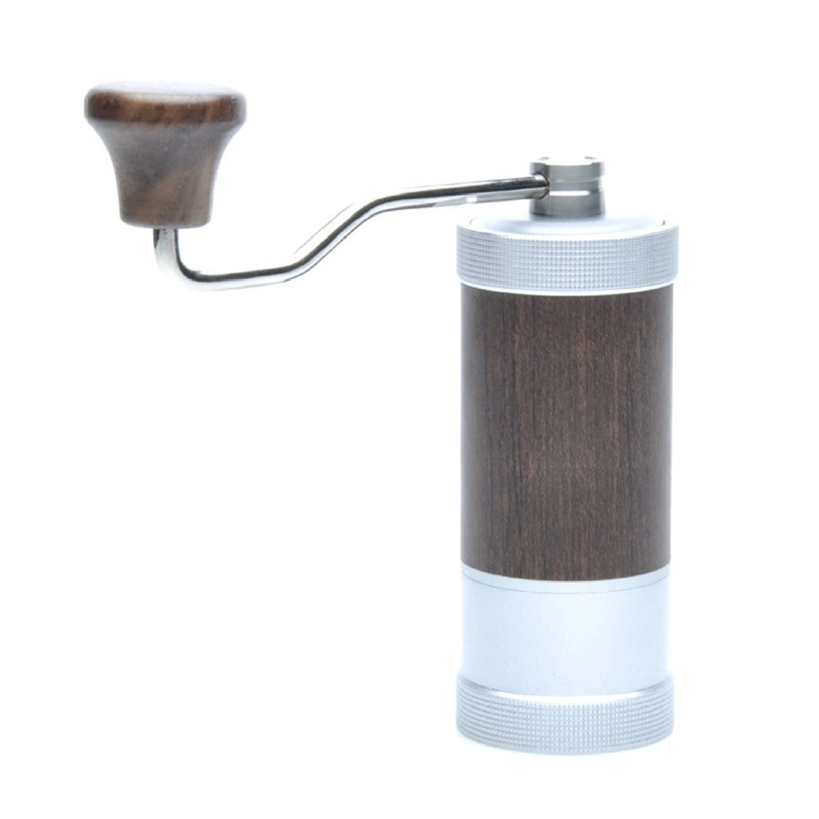 Coffee Grinder - Hand Crank Portable White