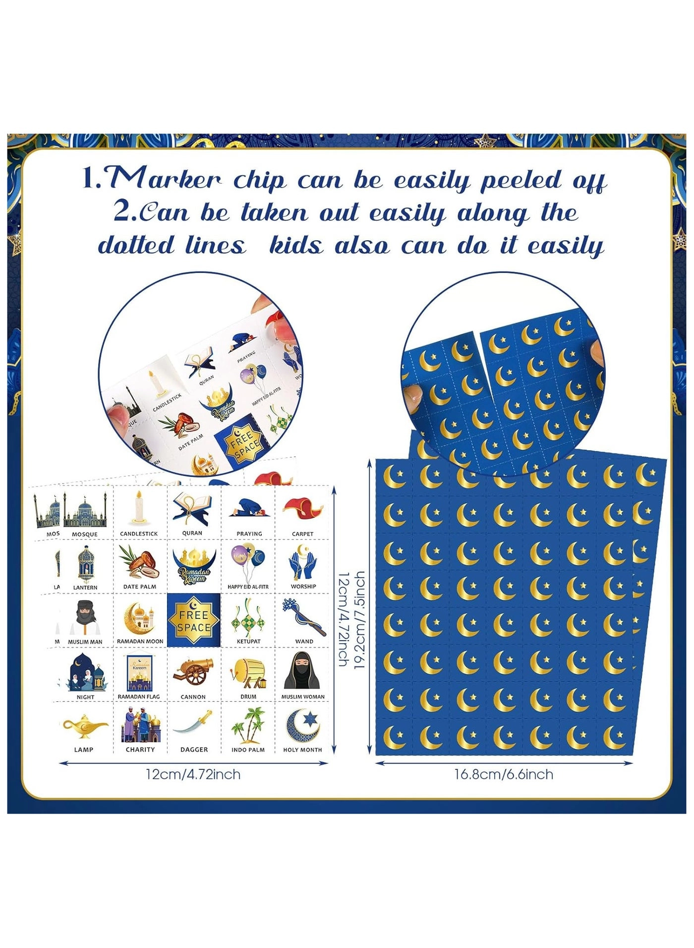 Eid Al Adha Bingo Games - 37 Pcs