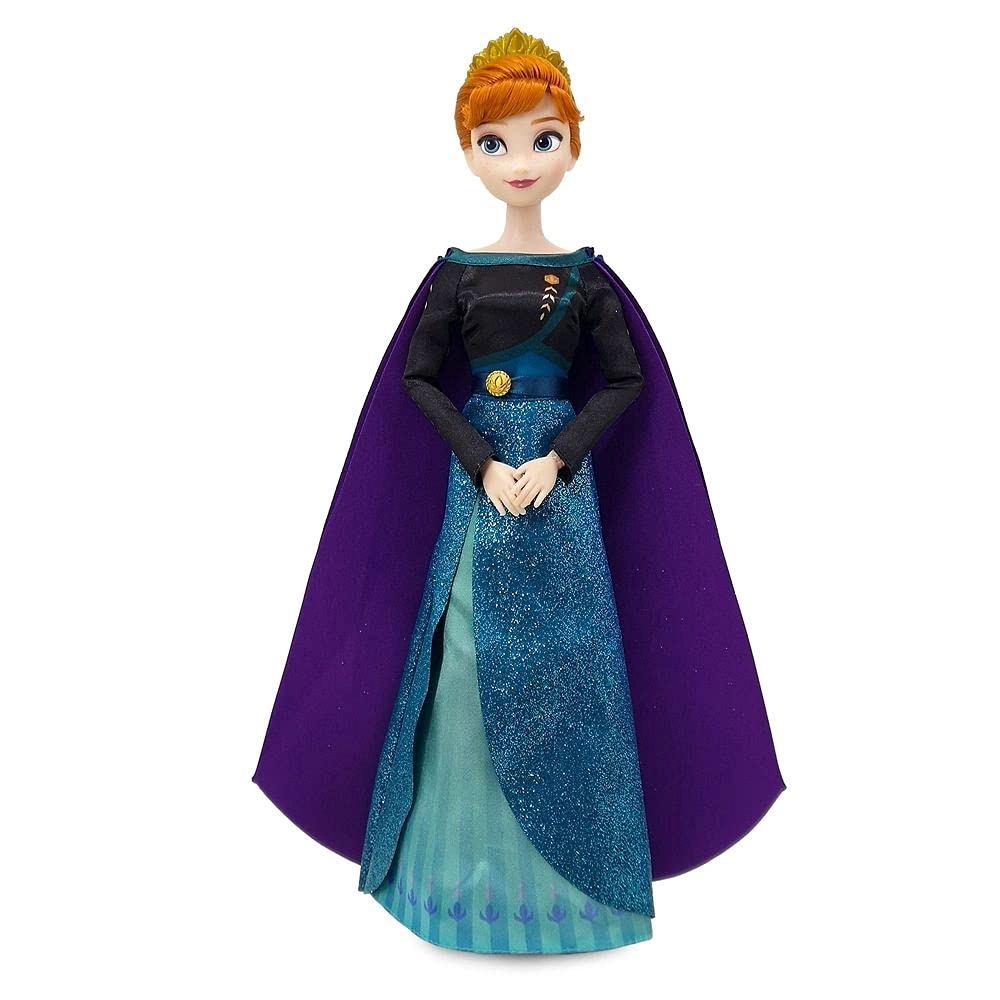 Queen Anna Doll - Frozen 2 29cm Satin Dress Ages 3+
