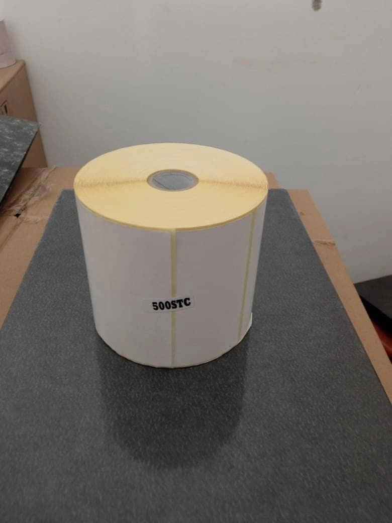 Barcode Label Sticker - 1 Roll 4.0" × 6.0"