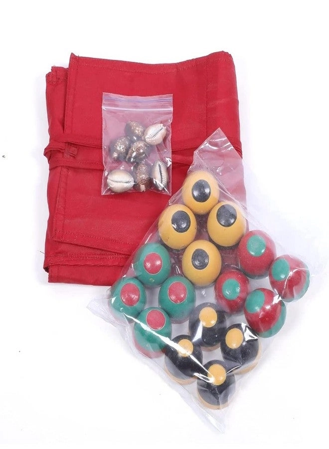 Ancient Traditional Indian Ludo Board Play Mat - Mahabharata