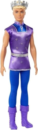 Ken Doll - Fairytale Blonde Gold Crown Ages 3+