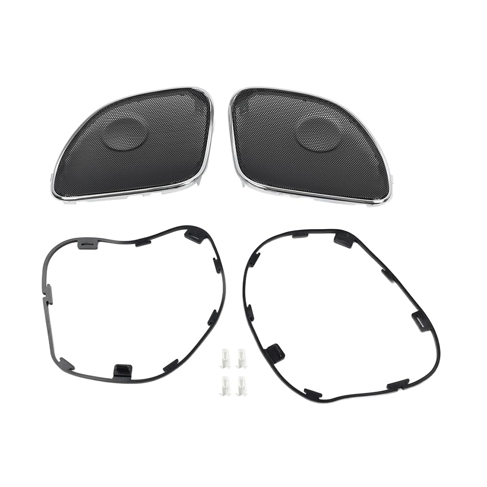 BACAR Rear Grill Speaker Mesh Cover - Harley Davidson FLTRX Road Glide 2015-2023 Front