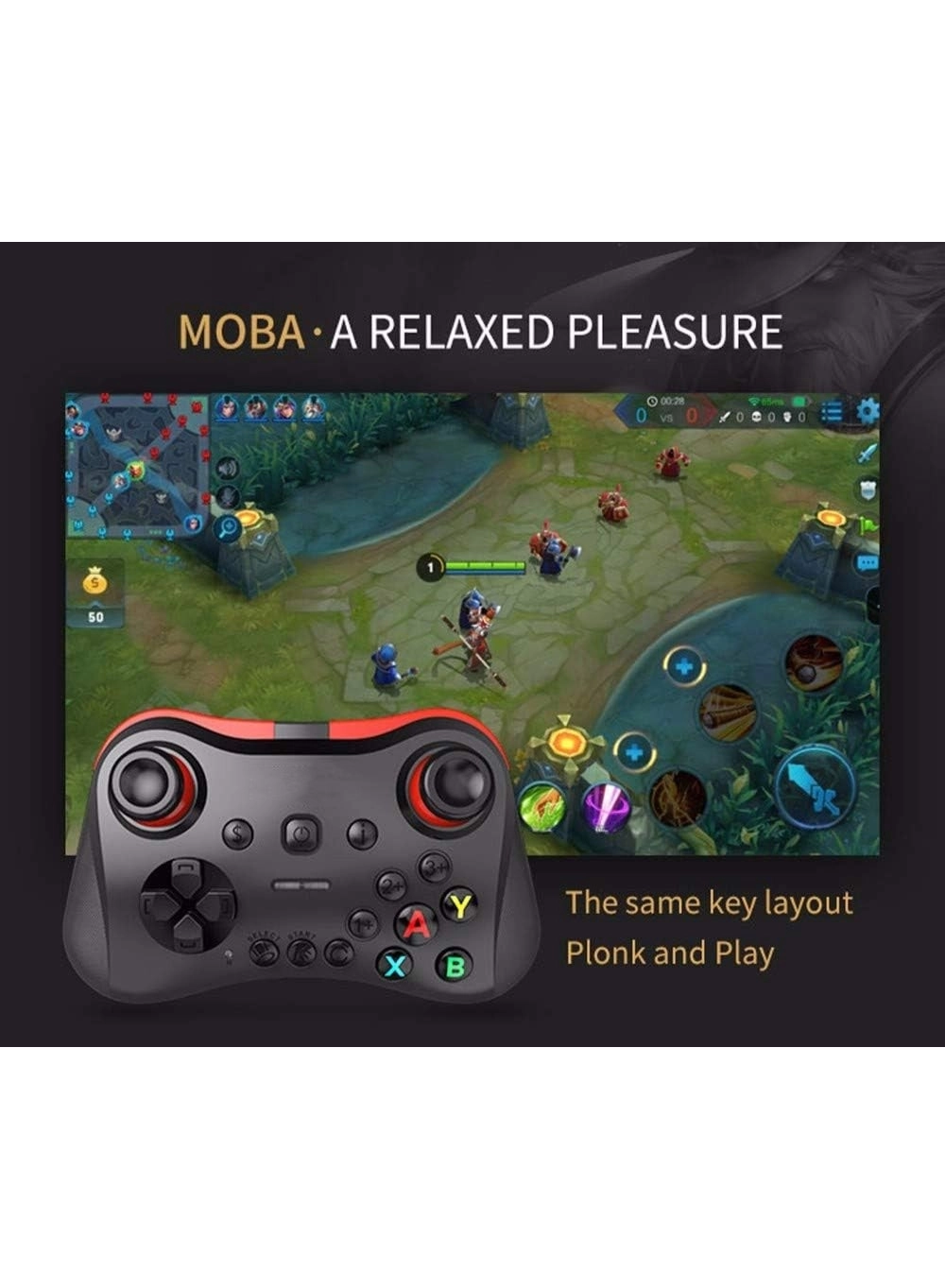 Wireless Game Controller - Black