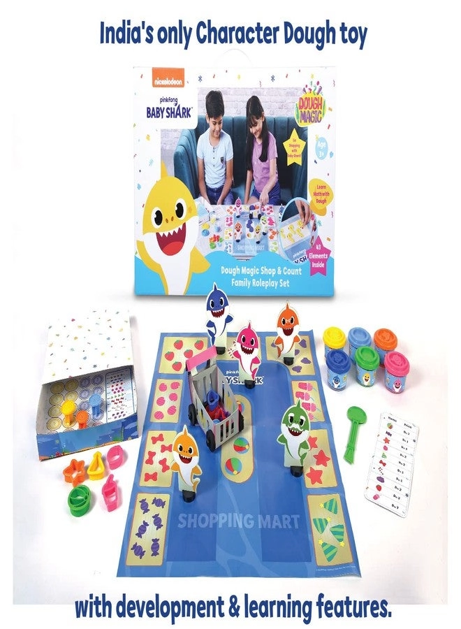 Baby Shark Shop & Count Activity Set - 3+ years 6 pcs