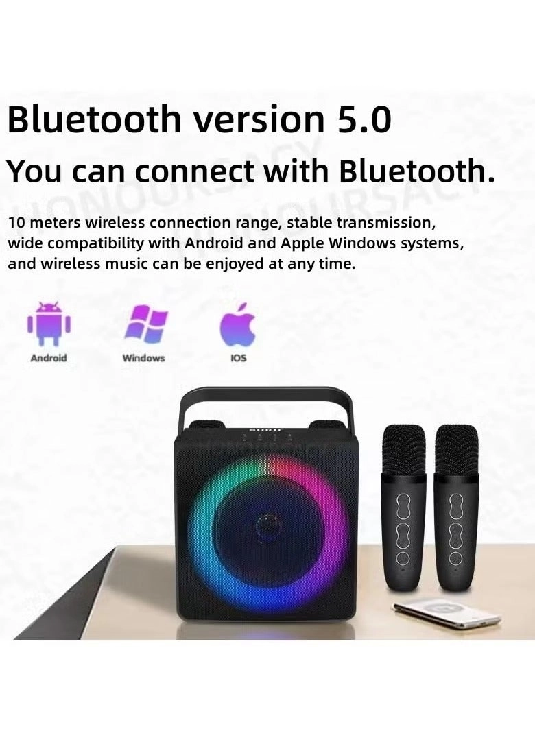 SD-508 - Bluetooth Built-in Microphone LED Lights