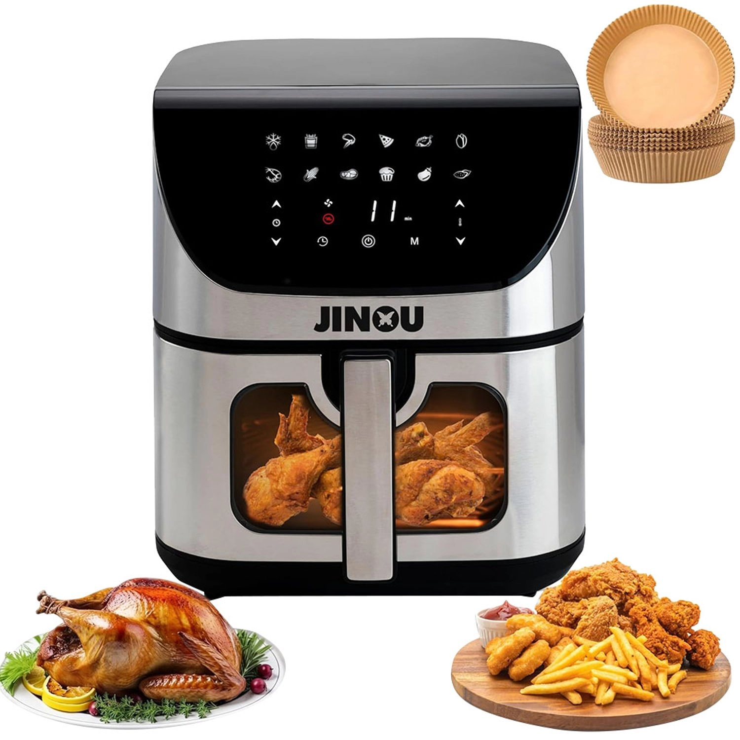 Jinou Non Stick Air Fryer JT-116
