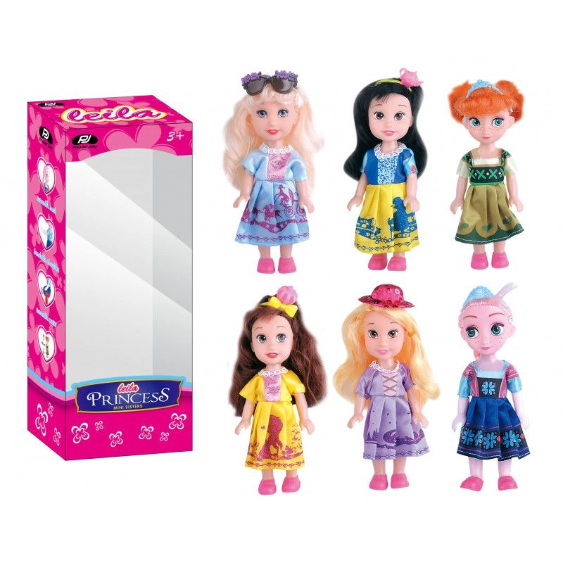 Leila Princess Mini Sisters - 16cm Assorted Ages 3+