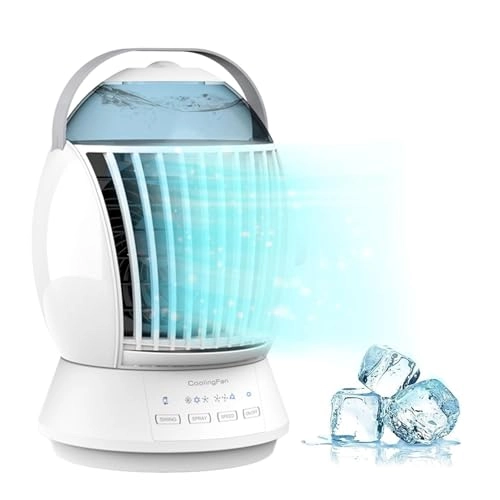 Portable Air Conditioner - 700ml 7-color LED 2H/4H Timer