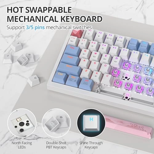75% Mechanical Keyboard - EN Wired/Wireless