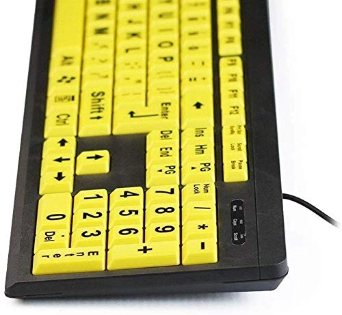 Large Print Keyboard - US Wired