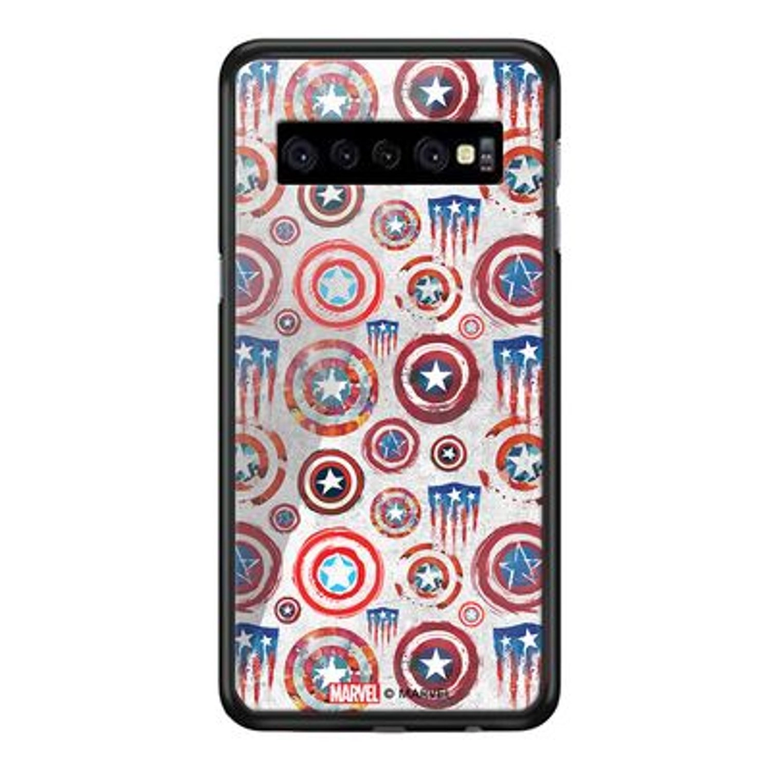 Captain's Shield Back Case for Galaxy S10