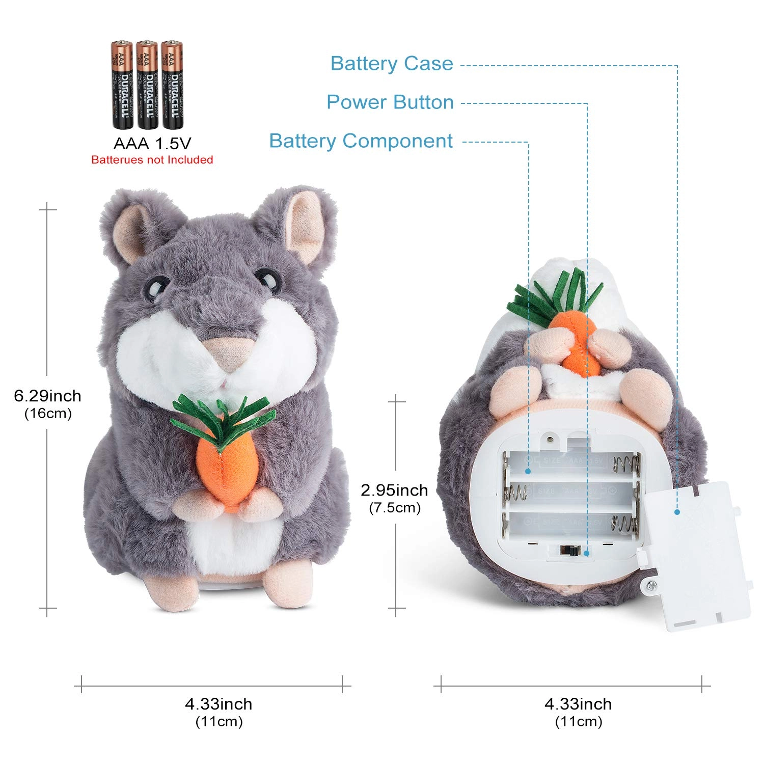ayeboovi Hamster - 2-4 years