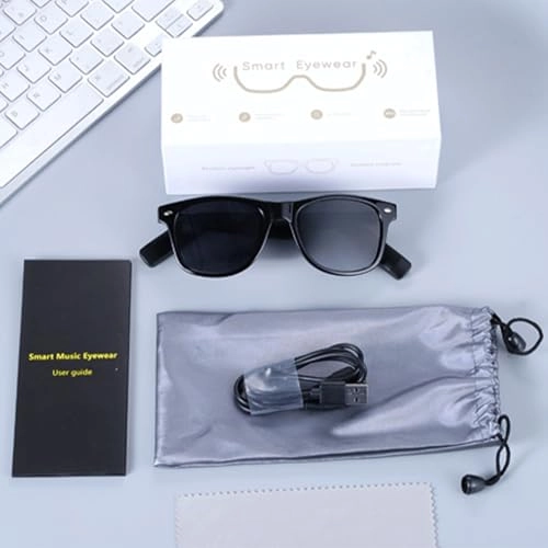 Smart Wireless Sunglasses - Built-in Speakers Hands-Free Calls