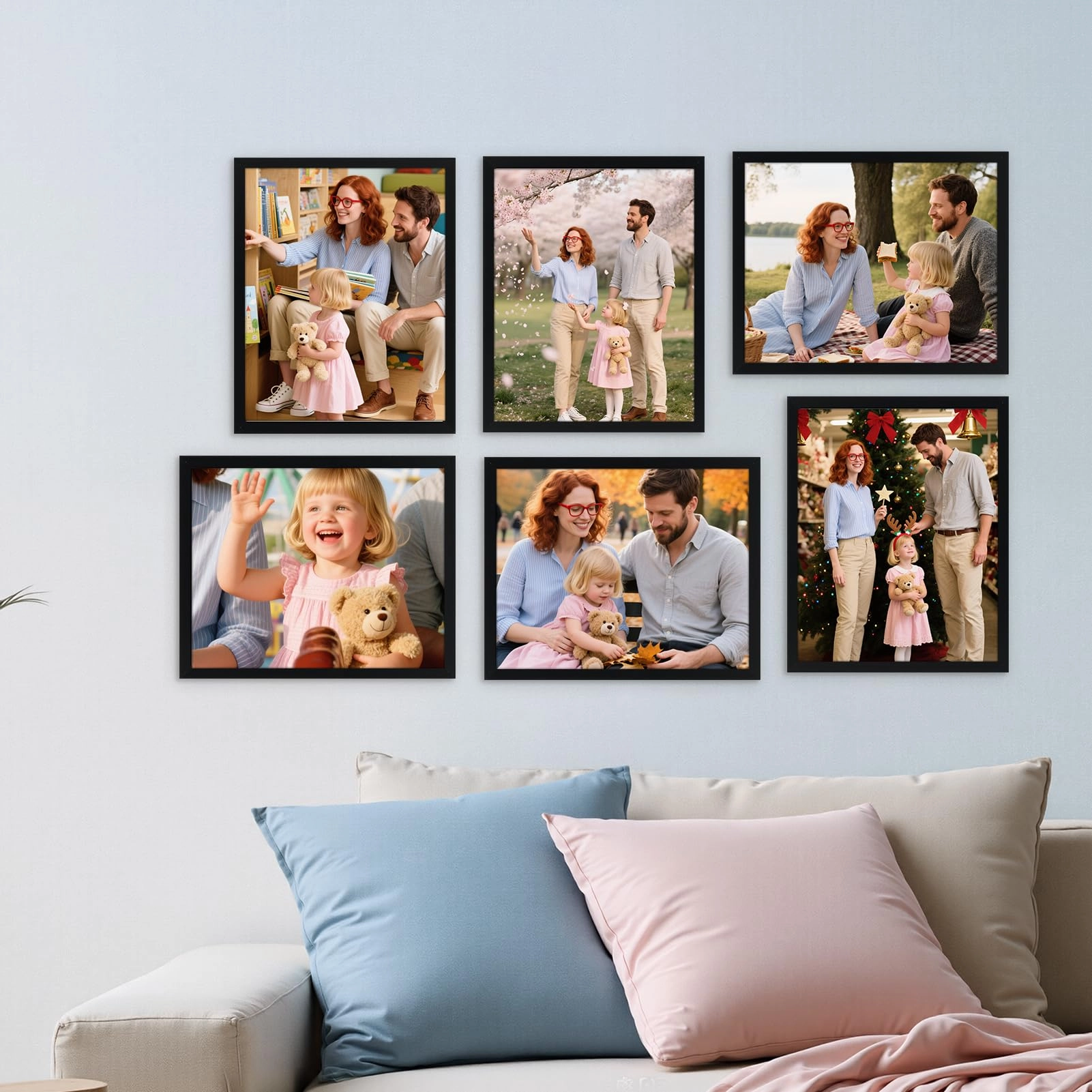 Picture Frame Set - 8.5x11
