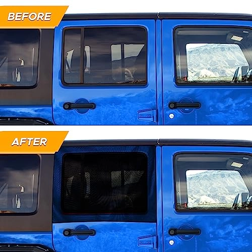 Rear Window Shade - Jeep Wrangler