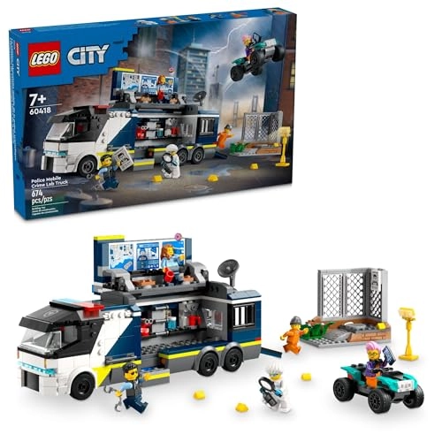 City Police Mobile Crime Lab Truck (60418)