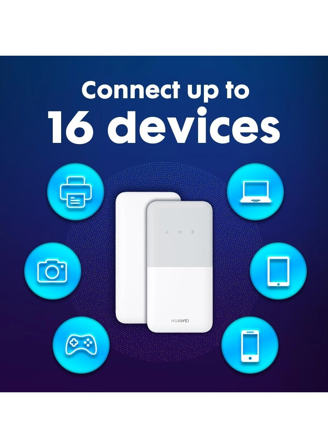 Mobile WiFi 5 - 4G 802.11b, 802.11g, 802.11n 195 Mbps