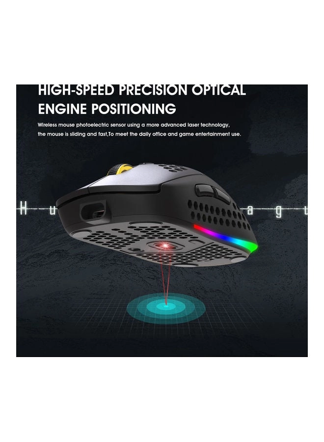 T66 RGB Gaming Mouse - Wireless