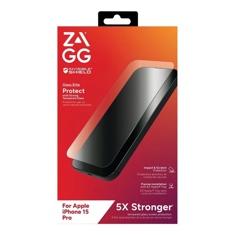 Clear Screen Protector for iPhone 15 Pro