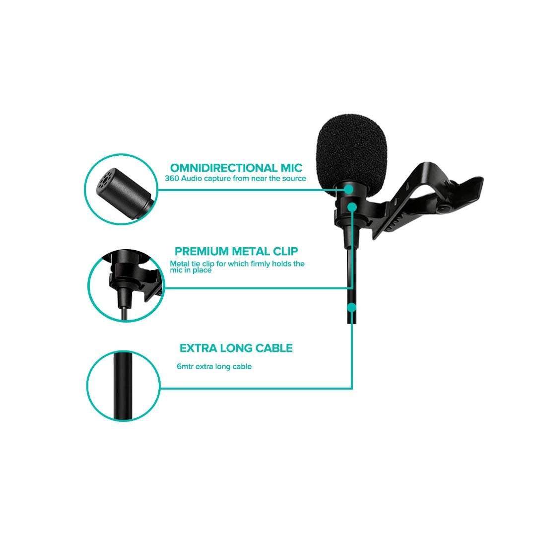 LM-01 3.5mm-Mini-Jack Microphone