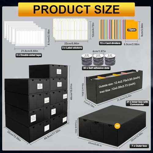 Card Storage Box - 21000+ cards