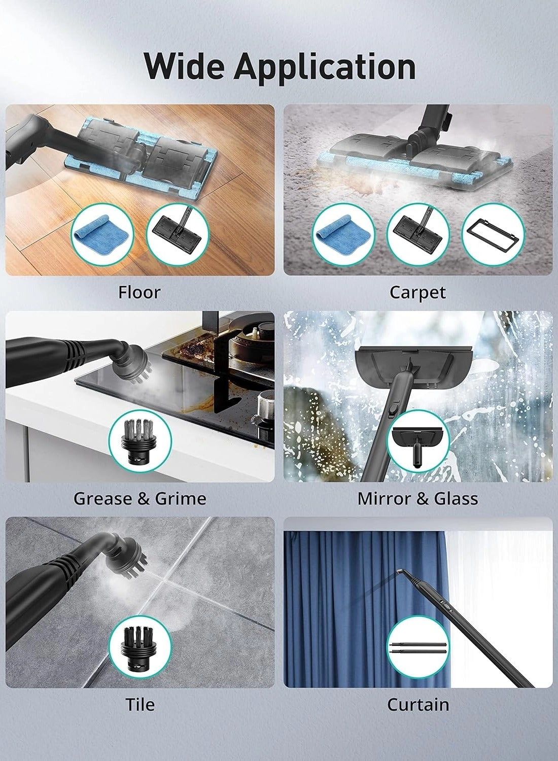 Steam Cleaner - 4bar 1.5 Liters