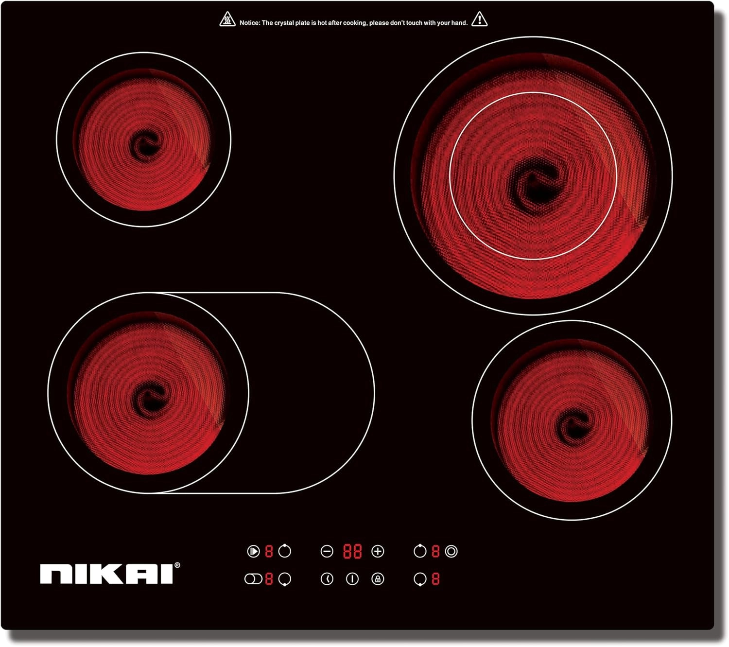 Nikai Official Store NGH66C Ceramic hob