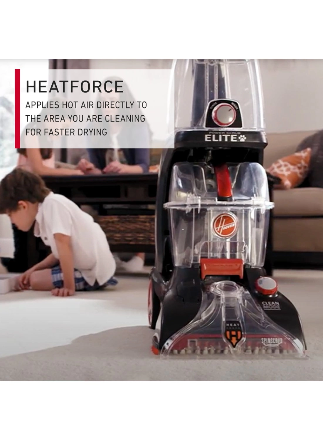 PowerScrub XL - Upright Shampooer 1200 watts