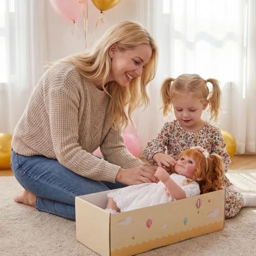 Bemi Reborn Baby Doll - 20 Inch Cloth Body Ages 3+