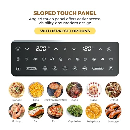 2 in 1 Digital Air Fryer NAF1099D