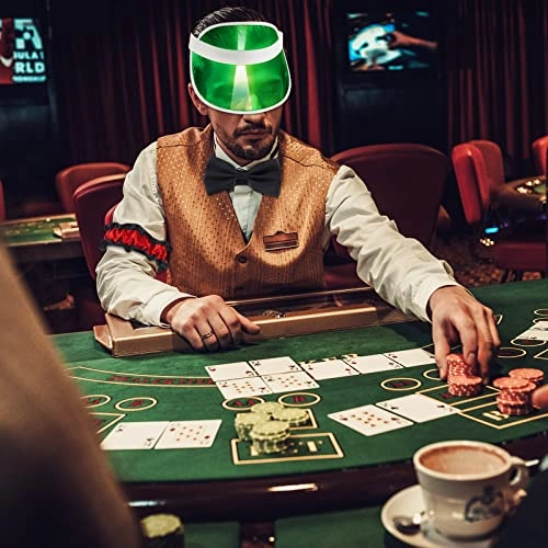 Dealer Visor + Bow Tie + Armband - 3 Pcs