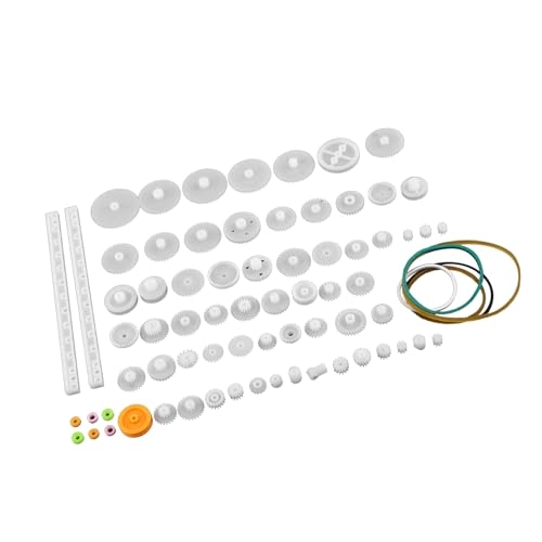 Plastic Gears Pulley Belt Kits - 75 kinds Gear kit 6 Set Options