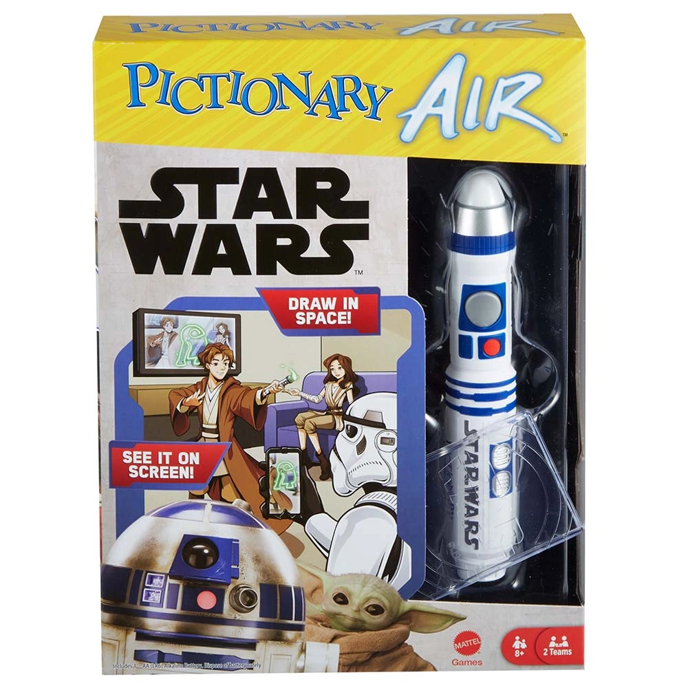 Mattel Games Pictionary Air Star Wars Drawing Game - 8+ years