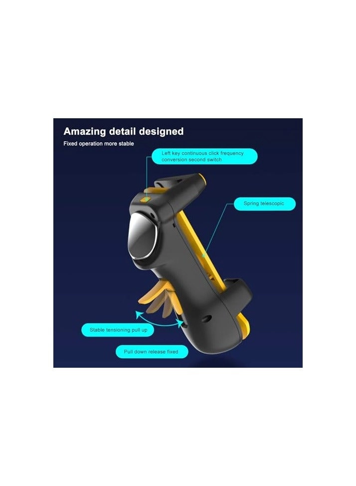 PUBG Mobile Game Controller Trigger - capacitive space mapping technology iPads and Android devices