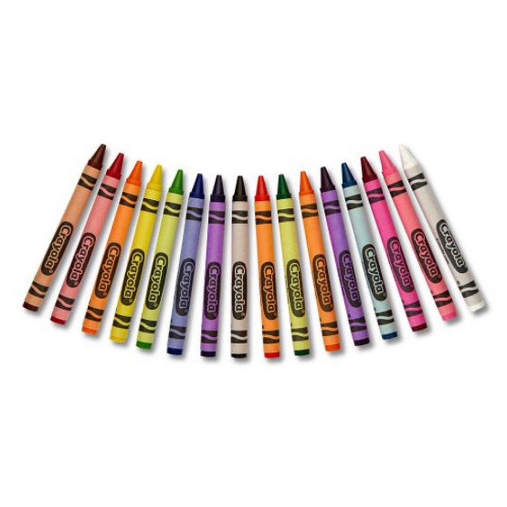 Ultra-Clean Washable Large Crayons - 16 Ct