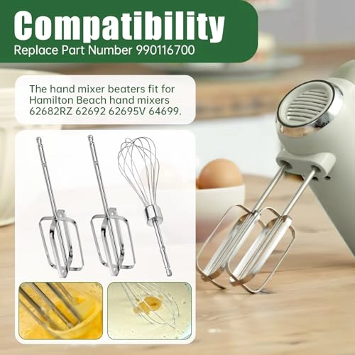 Hand Mixer Beaters - Fits 62682RZ 62692 62695V 64699