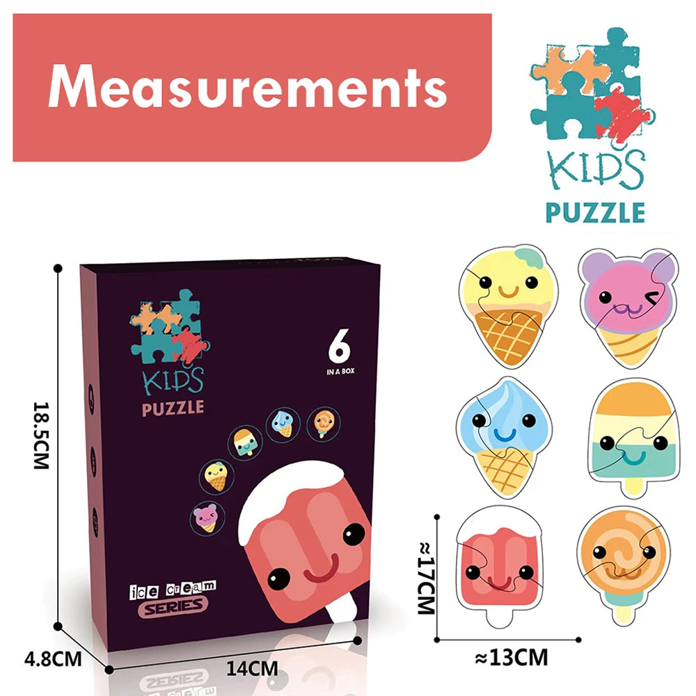 6 In 1 Matching Puzzle - 2+