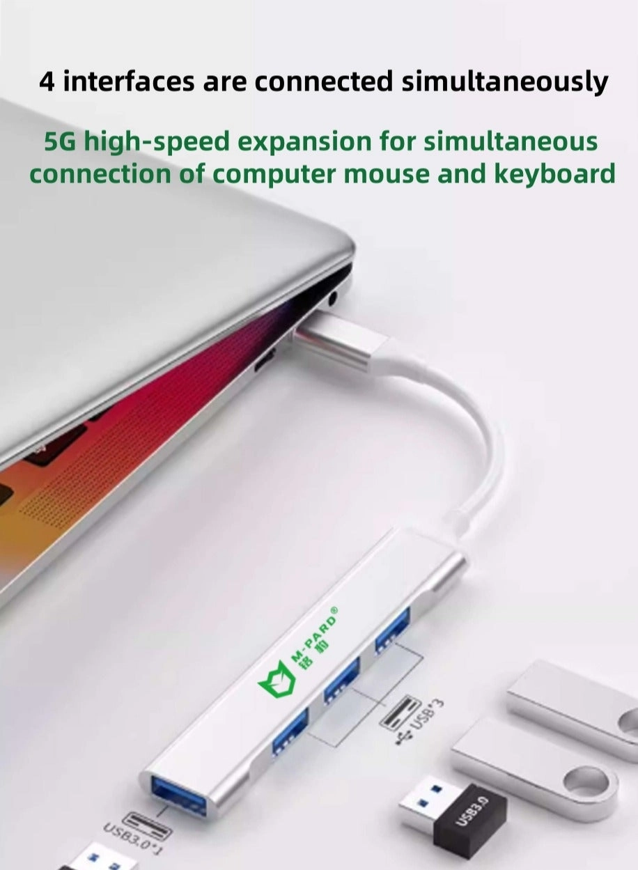 Type-c 3.0 Hub - 4 Ports USB 3.0 5Gbps