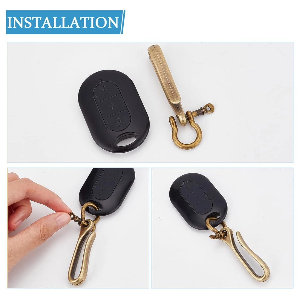Fish Hook Keychain - Car