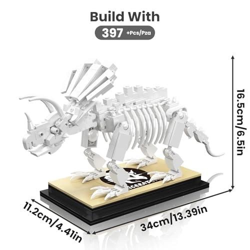 Dinosaur Skeleton Construction Kit (FTDE-29006-0609) - Dinosaur