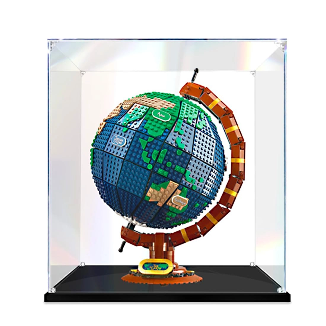 China Acrylic Display Case for Lego 21332 Globe Model Display Box - 35x35x45cm Dust-Proof