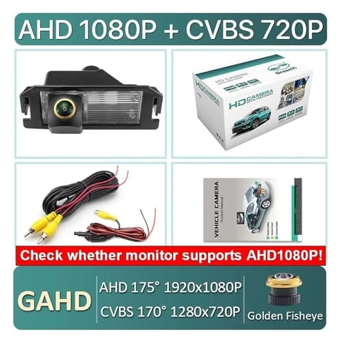 Rear View Parking Camera - Night Vision 1080p/720p