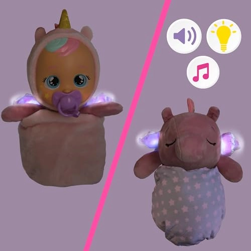 Luna & Poppy Reversible Baby Doll - Lights 4 Lullabies Ages 3+