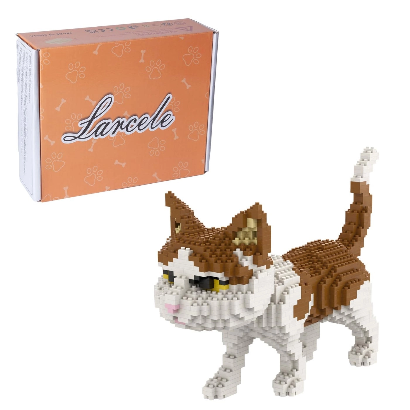Larcele Cat Mini Building Blocks - Cat 1390 pcs