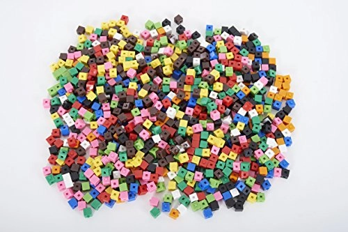 Interlocking Cubes - 3 years and up 1000 pieces